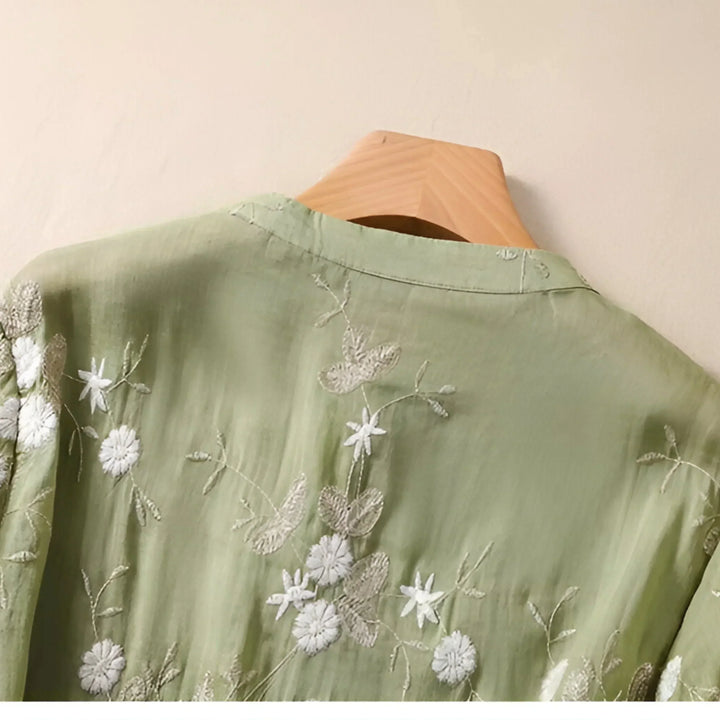 Marie™ Floral Button Blouse