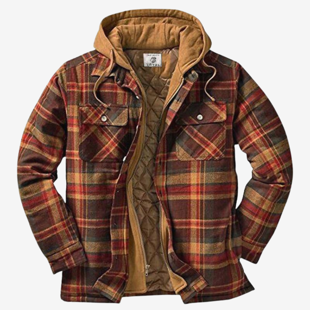 David - Hooded Flannel Jacket