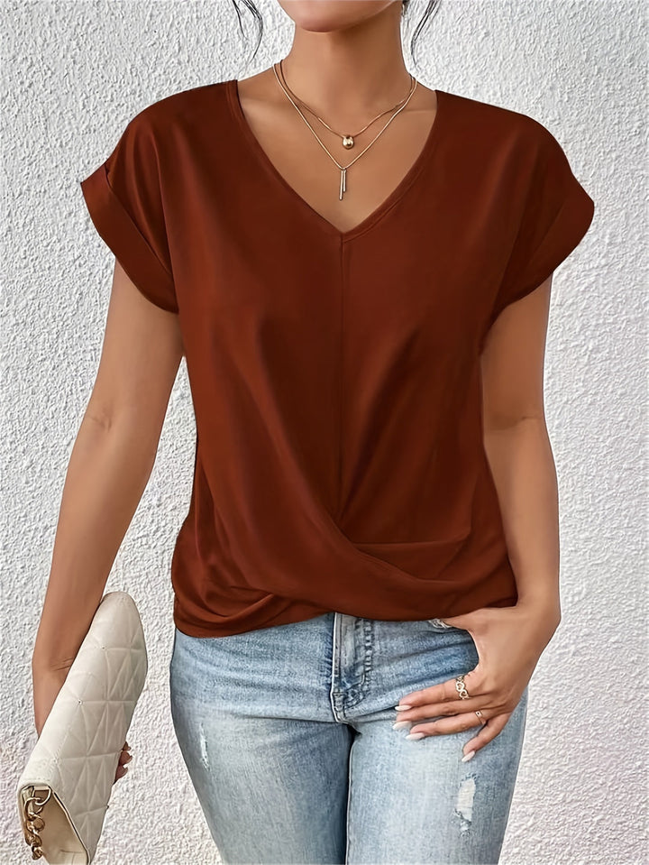 Blakely™ Casual V-Neck Blouse