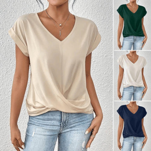 Blakely™ Casual V-Neck Blouse