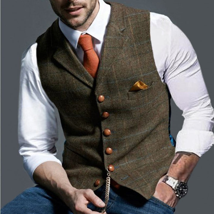 Finlo - Formal Checkered Vest