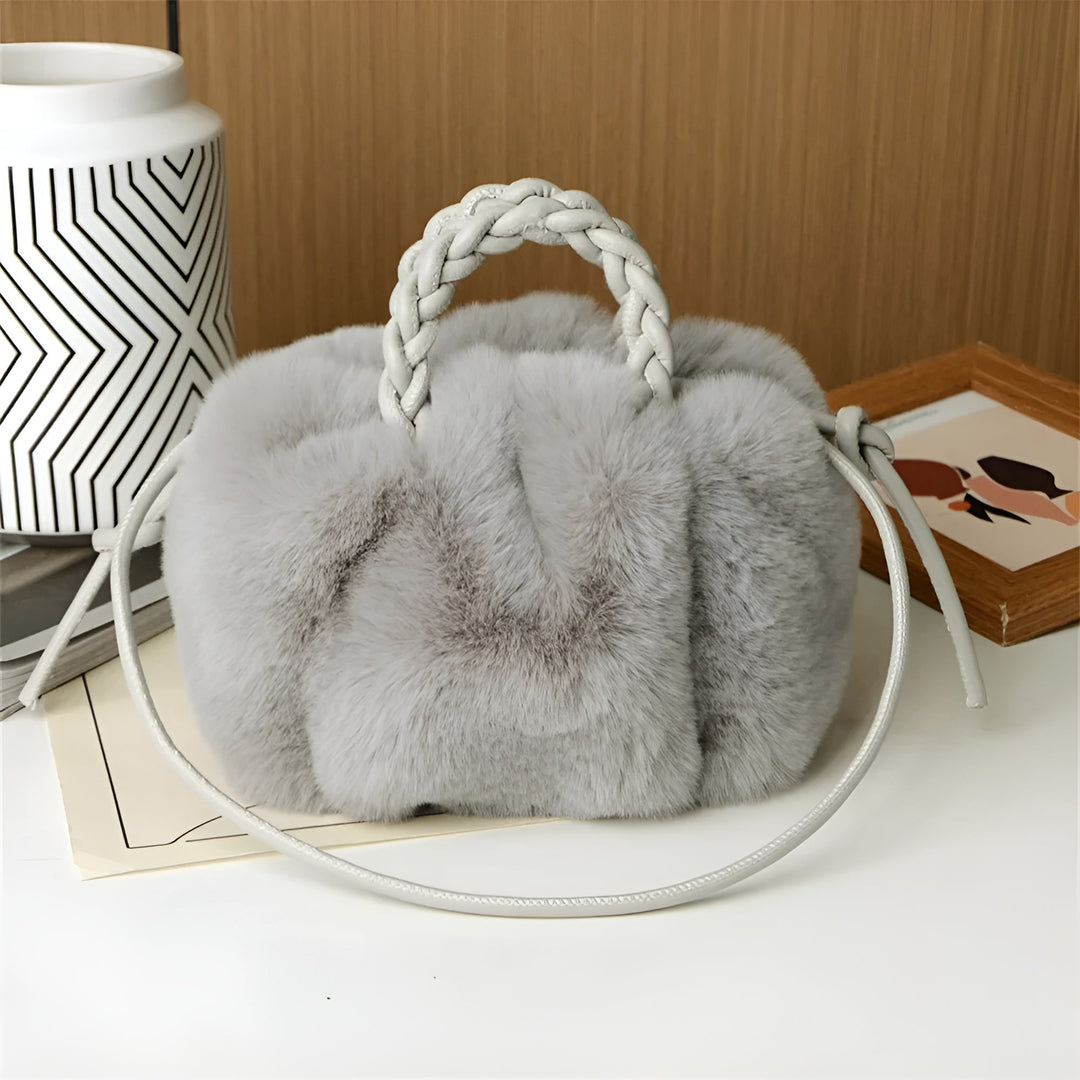 Amber - Faux Fur Handbag