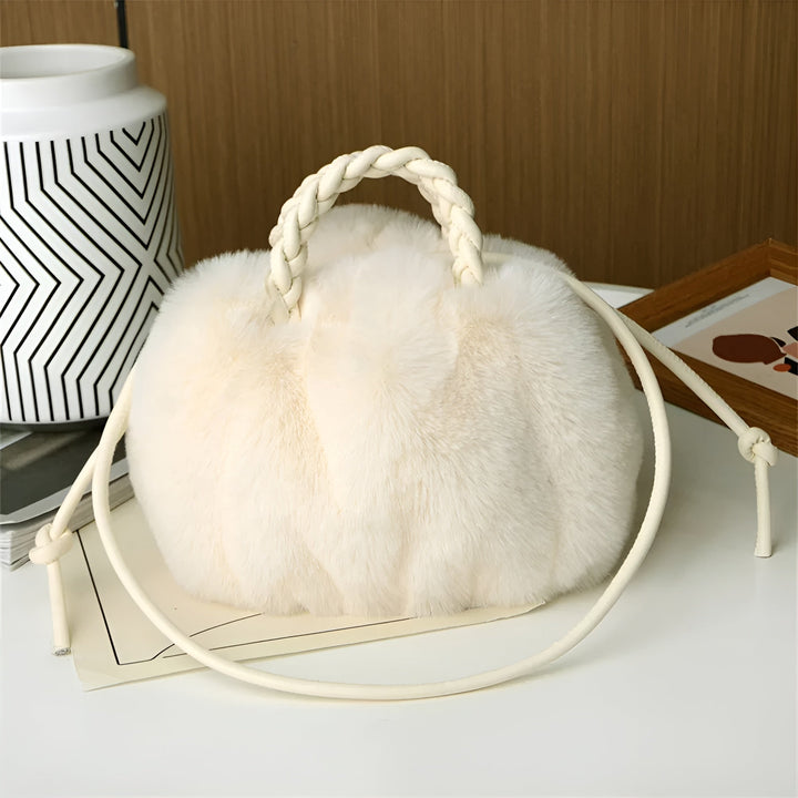 Amber - Faux Fur Handbag