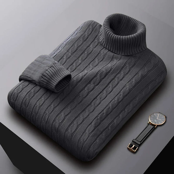 Anthony - Knitted Roll Neck Jumper