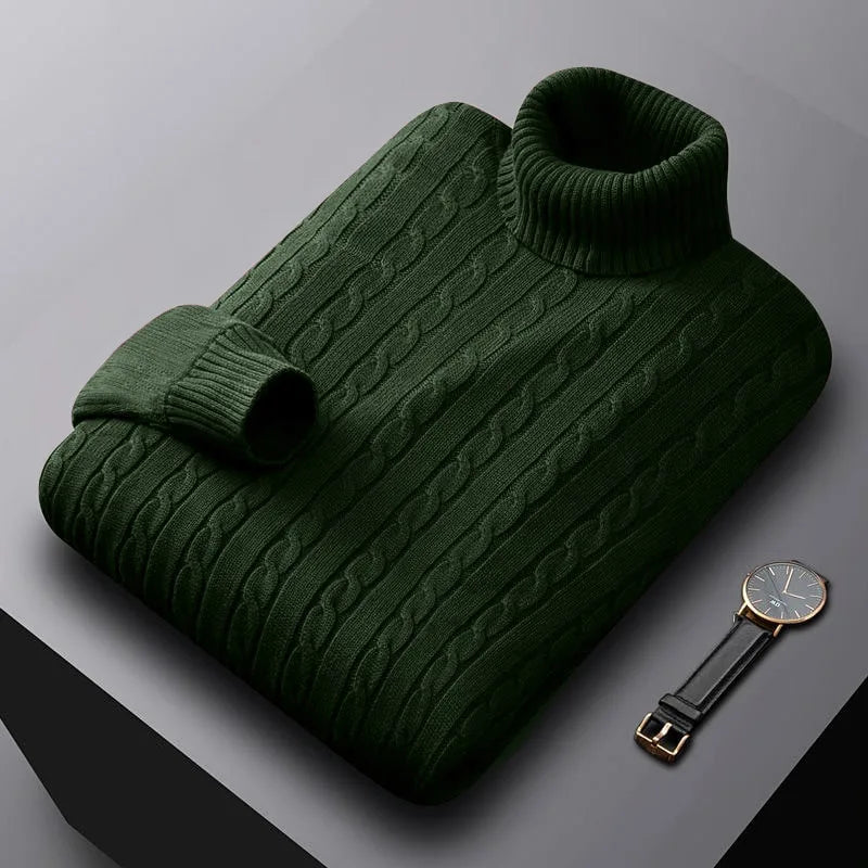 Anthony - Knitted Roll Neck Jumper