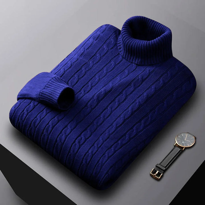 Anthony - Knitted Roll Neck Jumper